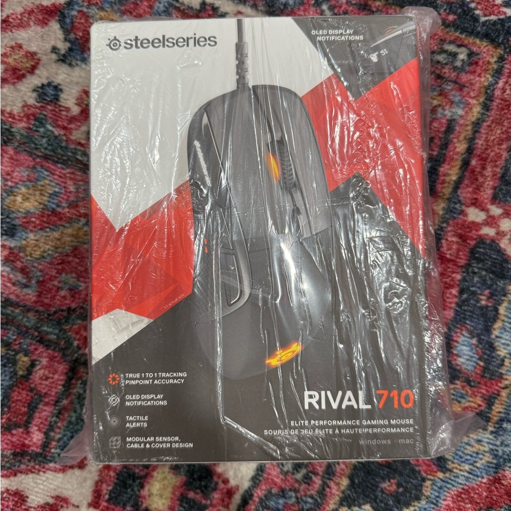 SteelSeries Rival 710 Gaming Mouse - Black